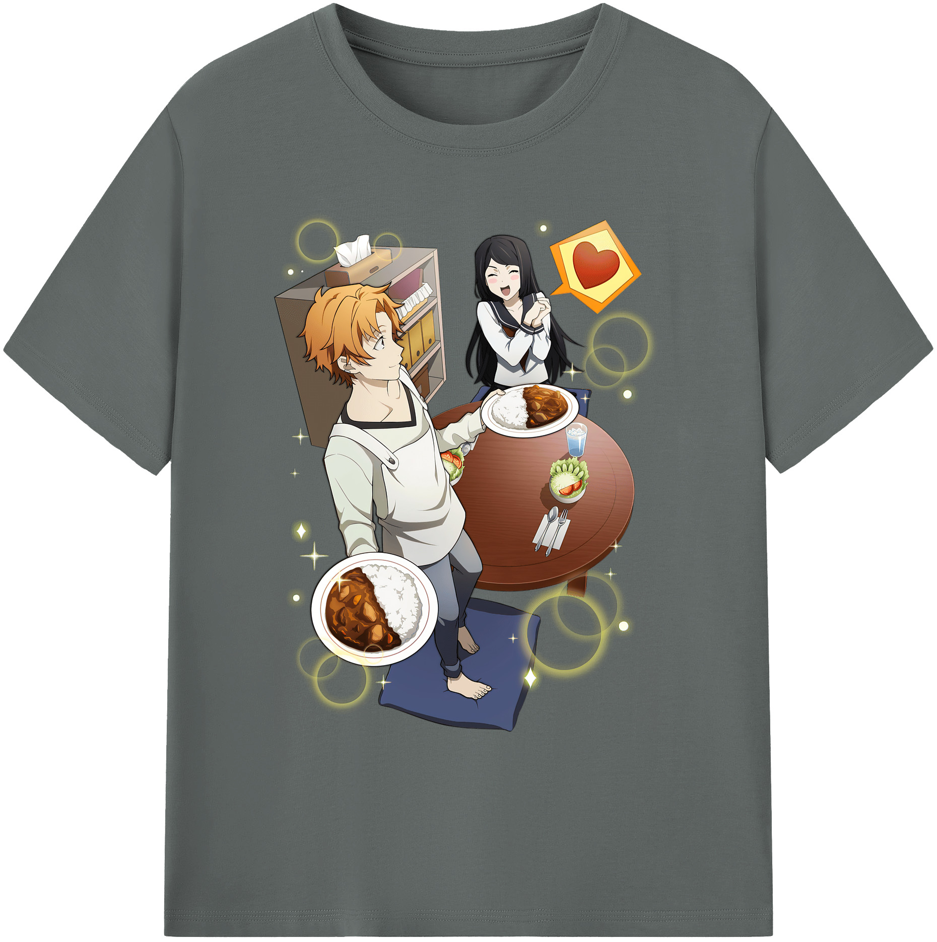 （画像用） 文豪ストレイドッグス Bungo Stray Dogs 綿100％ メンズ半袖Tシャツ｜肌触りやわらか＆通気性